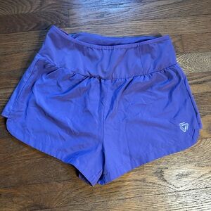 Women's Purple Athletic Shorts